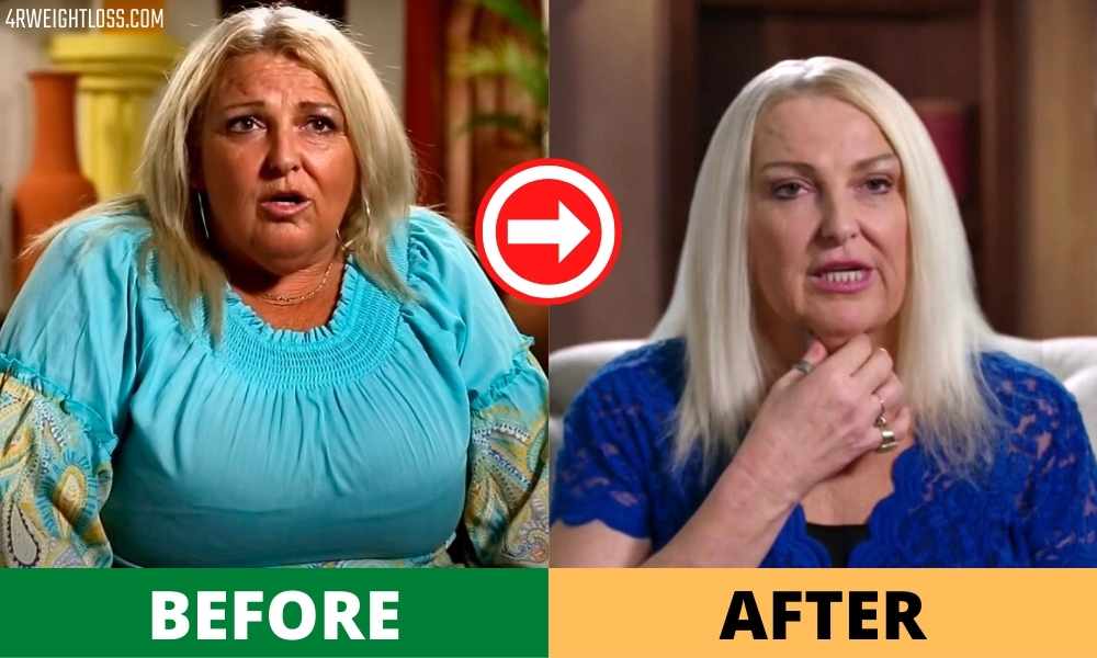 angela deem weight loss Before and After