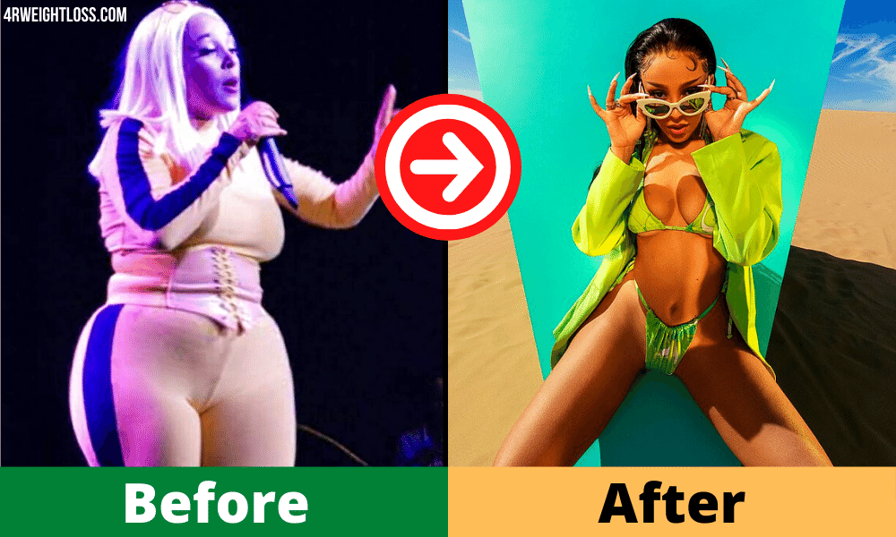 doja cat weight loss before and after