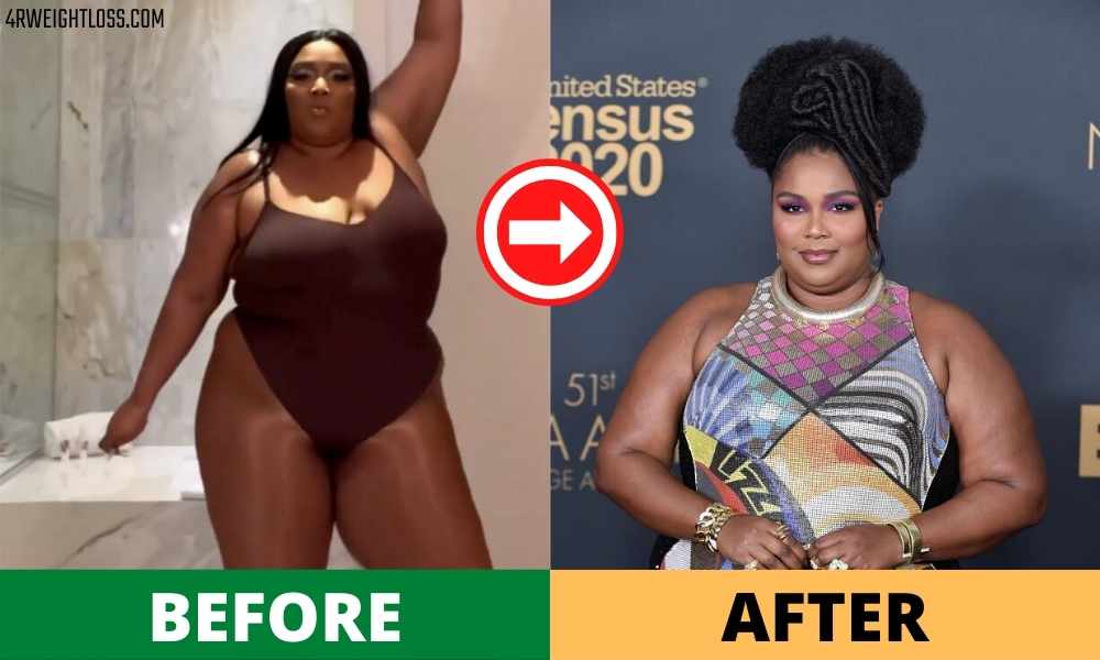 lizzo weight loss Before and After