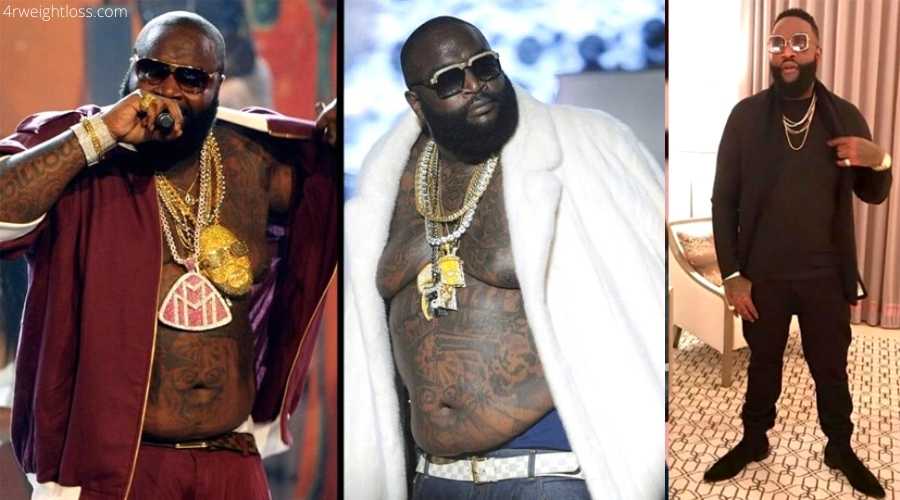 Rick Ross Weight Loss before and after photos