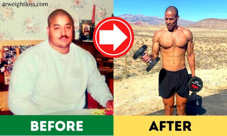 david goggins weight loss before and after photos