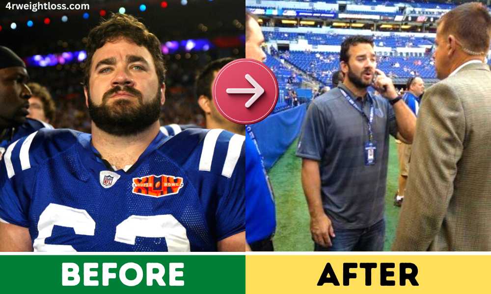 Jeff Saturday weight loss Before and After Pictures